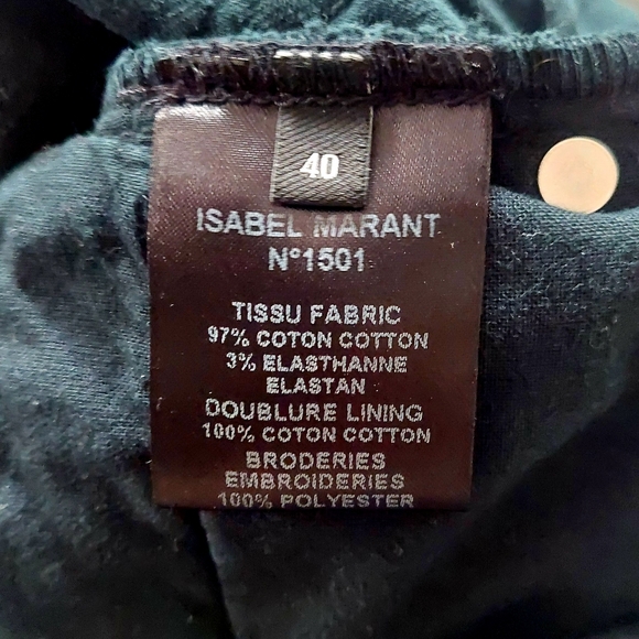 Isabel Marant Orson Skinny Leg Jeans - Picture 11 of 13